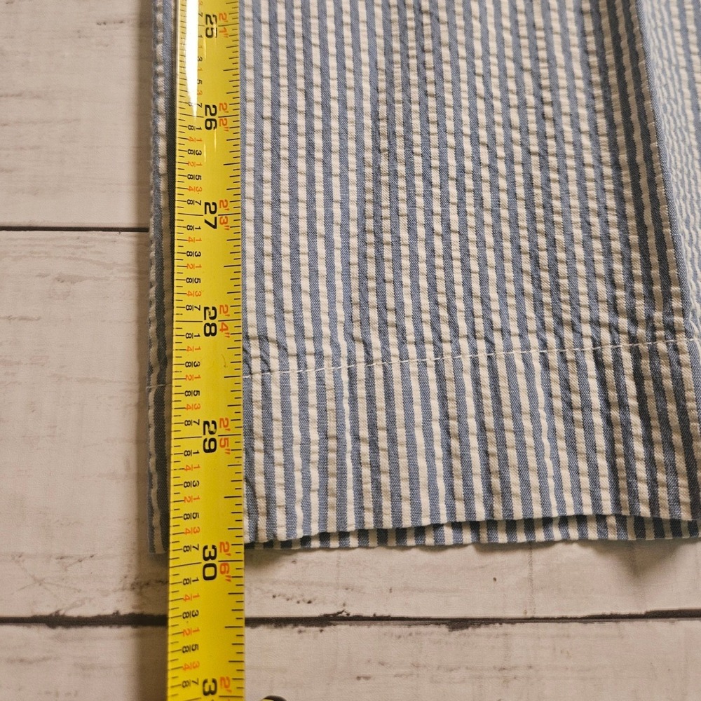 Polo Ralph Lauren Mens Blue White Seersucker Striped Cotton Pants 36/30 Preppy - Picture 4 of 13